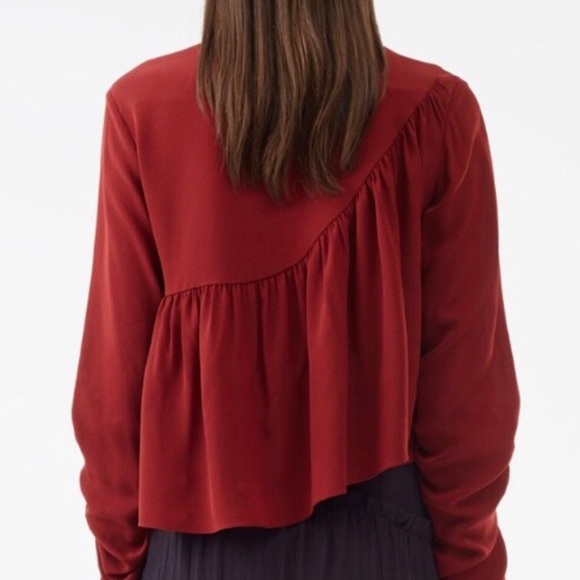 3.1 Phillip Lim ~ Ruffle Layered Blouse - Picture 3 of 11